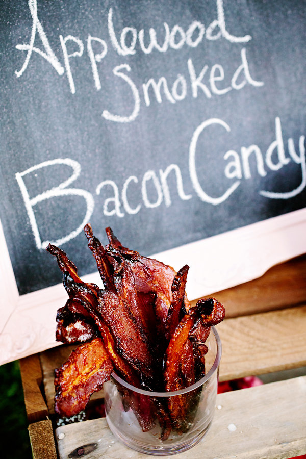Applewood smoked bacon candy