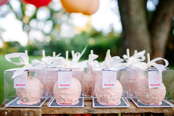 candied pink lady apples