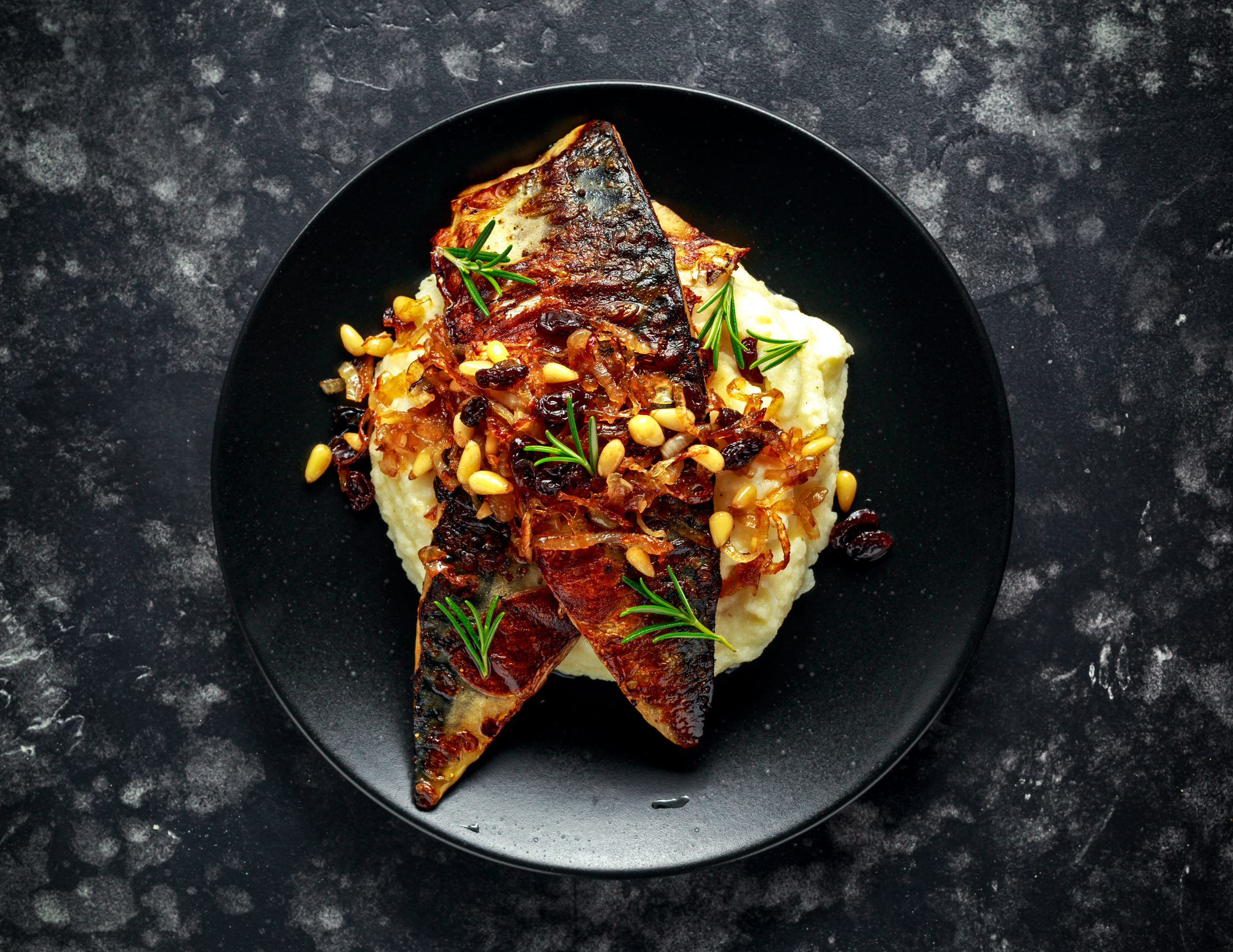 Sicilian style mackerel