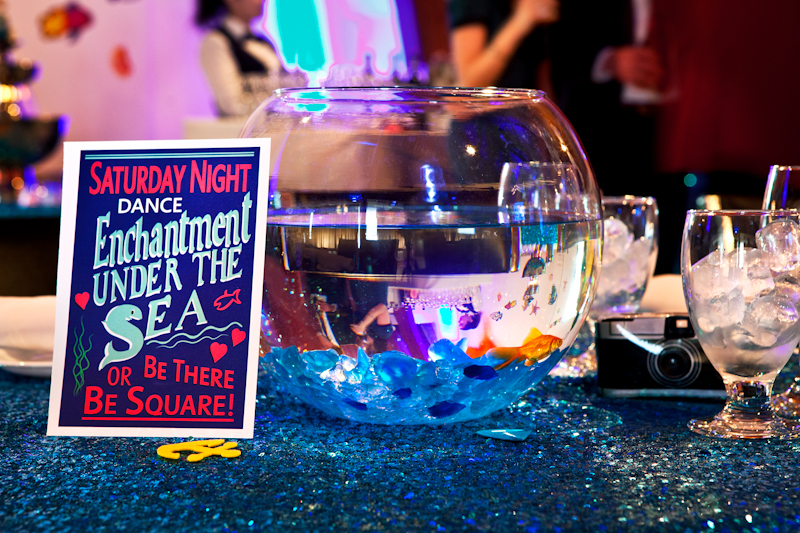 Themed event under the sea dance