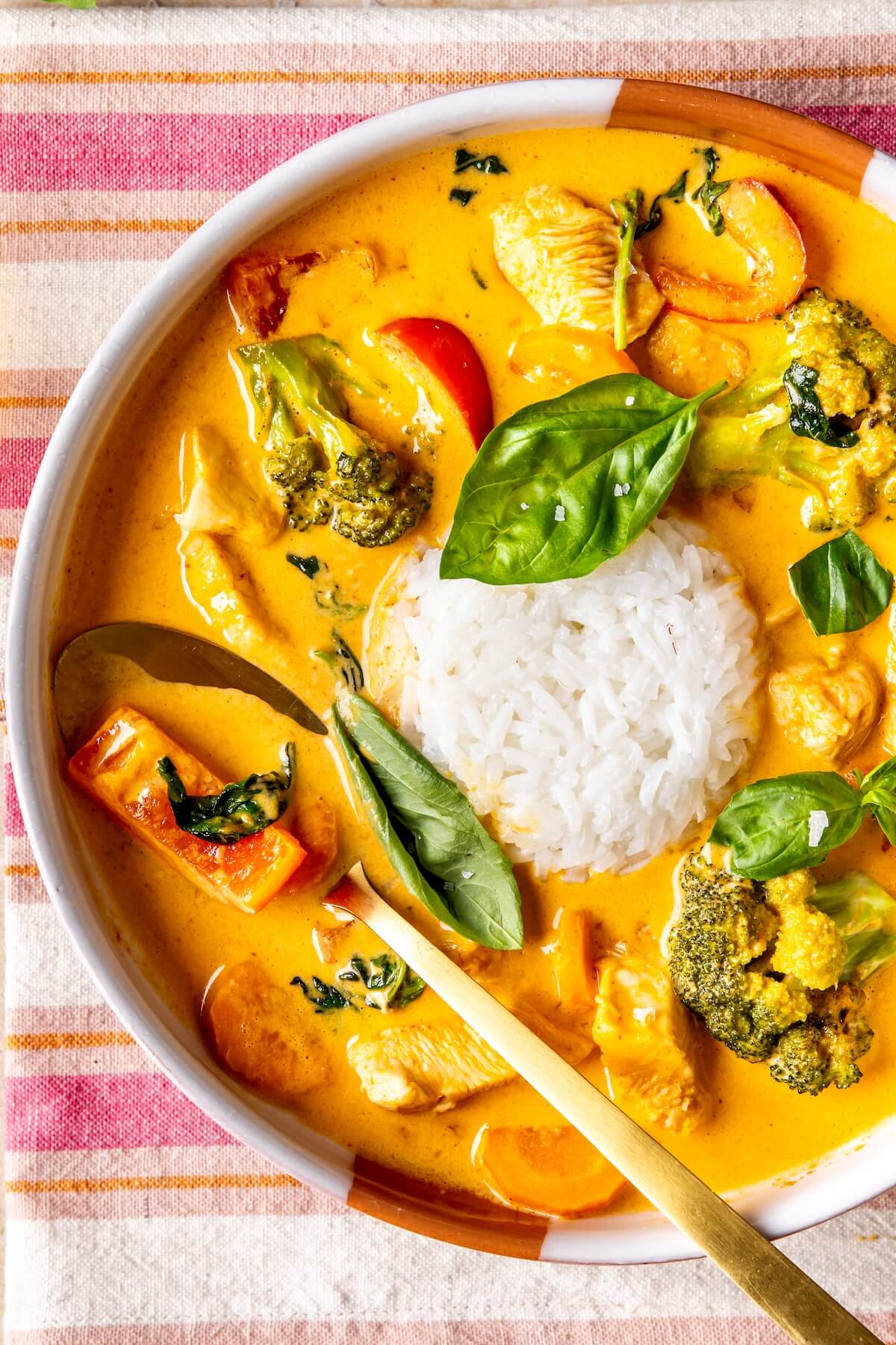 Thai Red Curry With Chicken