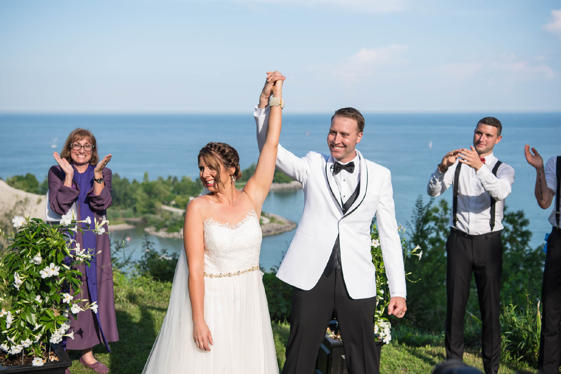 Scarborough Bluffs Backyard Wedding